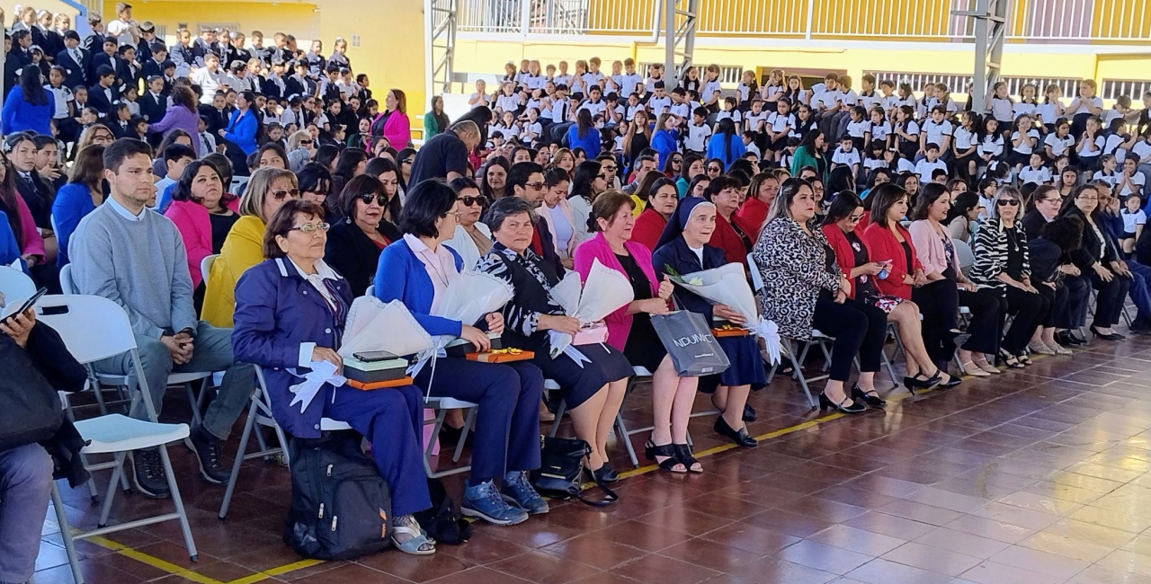 El Colegio Santa María Eufrasia realizó un acto en homenaje a las Hermanas del Buen Pastor